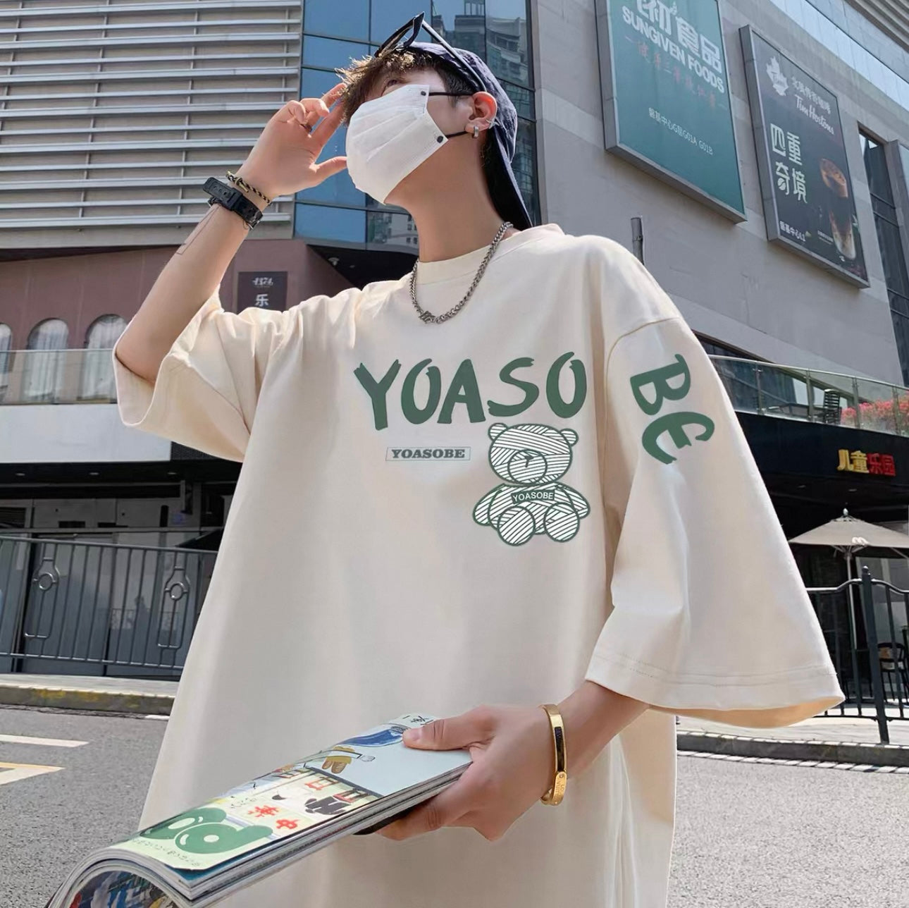 FUNKURE YOASO BEAR OVERSIZE T-SHIRT