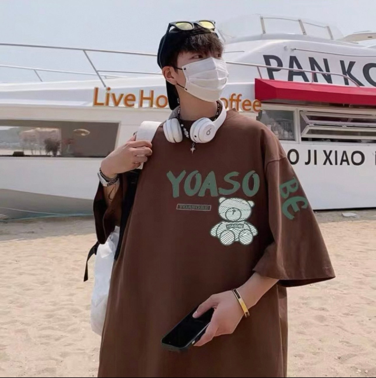 FUNKURE YOASO BEAR OVERSIZE T-SHIRT