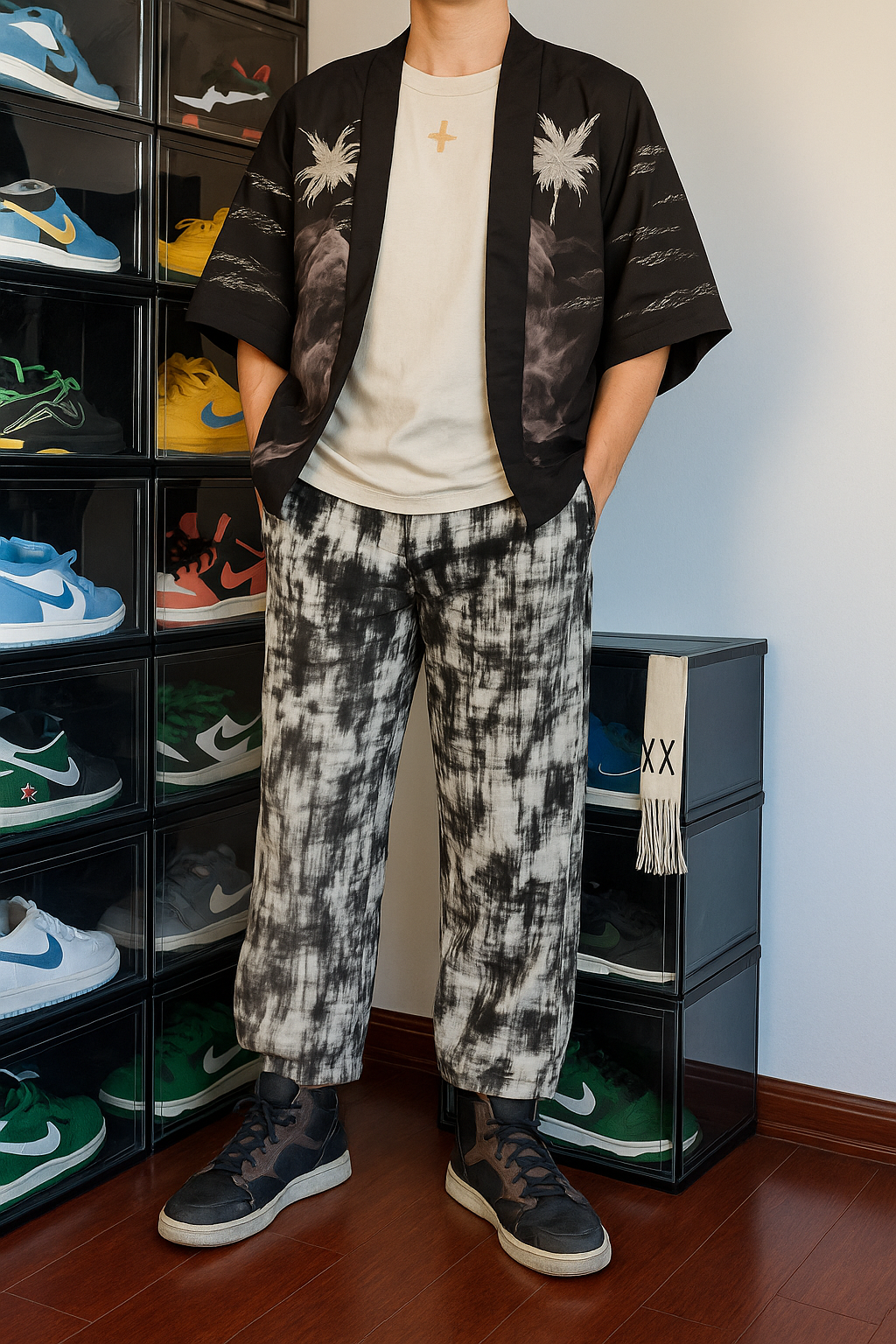 LOOSE-FIT MODERN URBAN STYLE JOGGERS.
